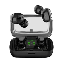 XG-23 Bluetooth Earphones TWS Wireless Earbuds LED Digital Power Display Headphones Mini Sports Touch Headset with Retail Box