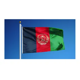 3x5ft 150x90cm Afghanistan Flagga Hängande National Digital Tryckt Polyester Outdoor Inomhus Användningsdroppe Frakt, Gratis frakt