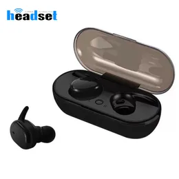 Y30 Mini Tws Wireless Headset Bluetooth 5.0 Fones de ouvido Sports Gaming Fone de ouvido Touch Control Earbuds para smartphones