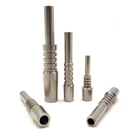 Premium Titanium ersättning Nail Tips Rökning 10mm 14mm 18mm Inverterad Grad 2 G2 TI Tips Naglar för Silicone NC Kit