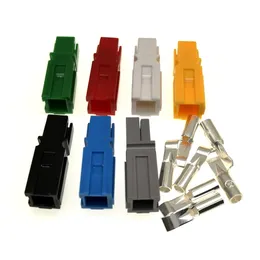 Seven Colors/bag send New 30A 600V Power Connector Battery Plug+terminals Connectors kits For E-Bike, forklift, electrocar