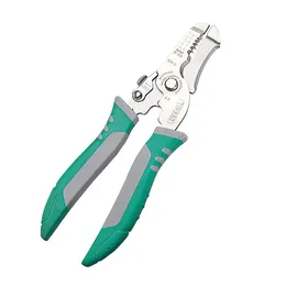 7inch Multifunctional Cable Wire Stripper Stripping Cutter Cutting Pliers Hand Tools For Cutting Electric Wire Wholesale Pelacables