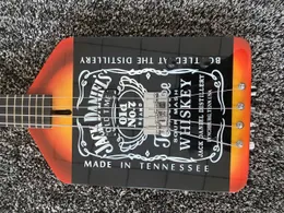 Custom Shop 4 Strings Michael Anthony Van Helen Chickenfoot Whiskey Black Electric Bass Guitar Black Hardware, Tremolo Tailpiece