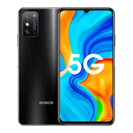 オリジナルのHuawei Honor X10 Max 5g携帯電話6GB RAM 128GB ROM MTK 800 Octa Core Android 7.09 "48.0MP AI NFC Face ID指紋携帯電話