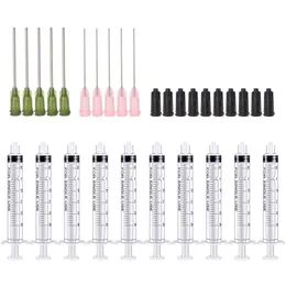 3 ml strzykawki z 14G 20g 1,5 cala LUER LOCK Tlunt Dispensujący Pack 10