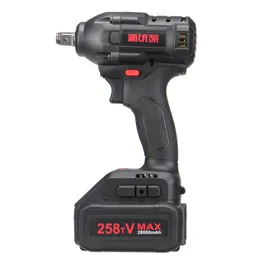 285tV 28000mAh Cordless Brushless Electric Impact Wrench 480NM LED Light W 1 or 2 Li-on Battery