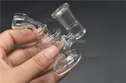 NOVOS MINI BONGS DE VIDROS DAB PLACES COM PLUSES DE ÓLEO DE ARTILHA DE VIDRES DE 14MM/10MM MEMANO DE RECYCLER