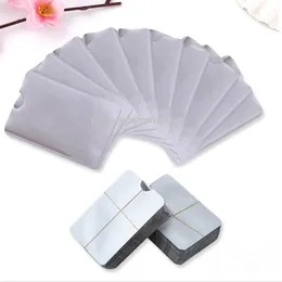 9.2x6.2cm Silver Anti Scan RFID Sleeve Protector Credit ID Card Aluminum Foil Holder Anti-Scan Card Sleeve For Passport Sliver 1000pcs