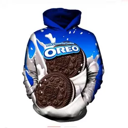 Hoodies Designer homens para as Mulheres Homens Casais amantes camisola 3D Classic oreo Hoodies Coats moletom bordado Tees Roupa M0261