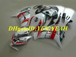 Custom Injection mold Fairing kit for Honda CBR1000RR 12 CBR 1000RR 2012 CBR1000 ABS White red green Motorcycle Fairings set+Gifts HM61