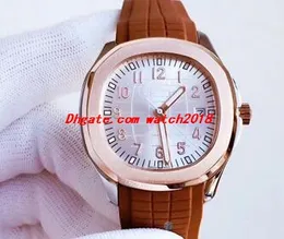 9 Colors Men Wristwatch 40mm Automatic Movement Sapphire Luminous 5168G-001 5167A-001 Rubber Strap Stainless Steel Bracelet Luxury301x