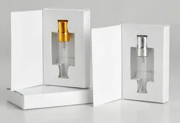 卸売熱い販売300 PCS 5mlの空のガラス香水瓶とカスタマイズ可能な紙箱