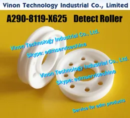 A290-8119-X625 edm Detect Roller (Ceramic) Upper for Fanuc iD,iE,400iA,600iA series A2908119X625,A290.8119.X625 edm ceramic detecting roller