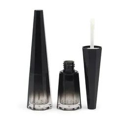 100pcs 3ml Gradient Black Empty Lip Gloss Tube Travel Mini Liquid Batom Lip Serum Foundation Containers Bottle SN116