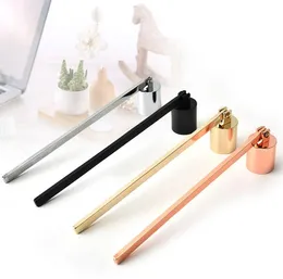 Stainless Steel Candle killer Snuffer Wick Trimmer Tool Multi Colour Put Out Fire On Bell Easy To Use Candle cover SN118