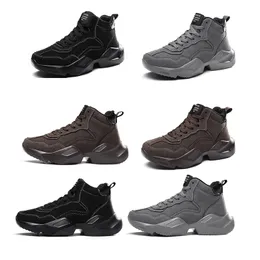 vendita all'ingrosso piattaforma uomo donna scarpe outdoor triple grigio nero marrone mantieni calde comode sneakers da ginnastica firmate taglia 39-44