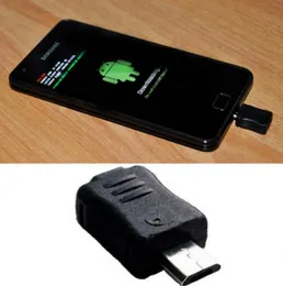 Fix / реанимация Скачать режим Micro USB Dongle Jig для смартфона Samsung Galaxy S2 I9100 I9220 Android Black