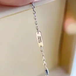 Fashion-S925 Silver Heart Pendat Halsband i Rosa Real Diamond För Kvinnor Bröllop Smycken Ring Gift Gratis Frakt PS6001