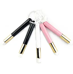 20 Pcs/lot Lady Face Removal White Black Pink Cleasning Nose Brush Soft Brush For Eyelash Foam Lash Cleans Brush By Free Shipping