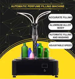 Exactitud Máquina de llenado de líquidos digital Pantalla LCD Bebida de perfume Agua Leche Máquina de llenado Botella Llenadora de viales