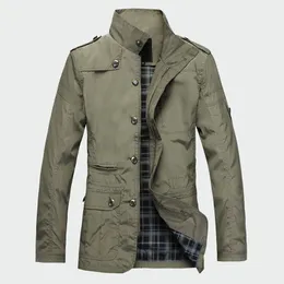 Men's Jackets Fashion Thin Casual Wear Comfort Windbreaker Autumn Overcoat Necessary Spring Men Coat M-5XL 2021