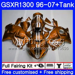 Karosserien für Suzuki GSXR 1300 1996 2002 2003 2004 2005 2006 2007 Dunkelorange 333HM.134 GSXR-1300 GSXR1300 Hayabusa 96 02 03 04 05 06 Verkleidung