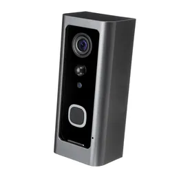 Smart Wifi Kamera Doorbell Video Wireless Zdalne drzwi Dzwonek CCTV Telefon Phone Zdalne monitorowanie wideo Alarm - Biały