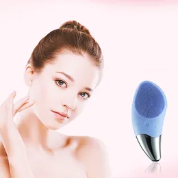 Facial Cleansing Tools Brush Waterproof Silicone Electric Sonic Face Brushes For All Skin Types Cepillos Faciales Sonicos Electricos