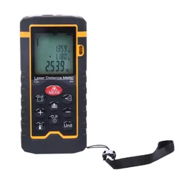 Freeshipping 9Key 40M/131ft/1575in LCD Digital Rangefinder Measure Diastimeter Laser Distance Meter Range Finder Measure Diastimeter Tool