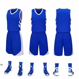 2019 Yeni Boş Basketbol formaları baskılı logosu Erkek boyut S-XXL ucuz fiyat hızlı kaliteli Yeni Mavi B0012r nakliye