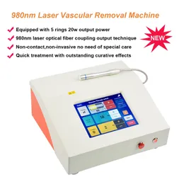 aranha portátil laser veia máquina de remoção de 980nm diodo veias máquina de remoção vascular 980 nm 20W alta frequência