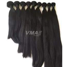 VMAE Peruano Virgem Humano Cabelo Straight Weaves 3 Pacotes Extensões de Lote de Lote