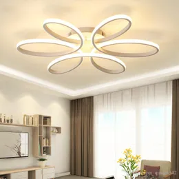 2019 new Modern led chandelier for living room bedroom dining room aluminum body Indoor home chandelier lamp lighting fixture AC90v-260v