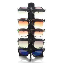 5 Layers Sunglasses Plastic Frame Display Stand Glasses Eyeglasses Colorful Eyewear Counter Show Stands Holder Rack