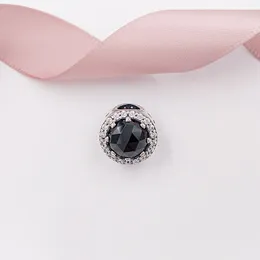 Andy Jewel 925 Sterling Silver Beads DSN Evil Queen'S Black Magic Charm Black Crystals & Clear Cz Charms Fits European Pandora Style Jewe