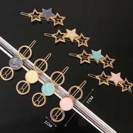 Bonito ácido acético resina acrílica estrela grampos de cabelo presilhas de cabelo para mulheres senhora moda jóias acessórios dança festa hairpin