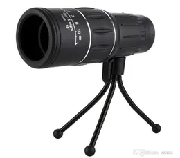 Teleskop16x BIFOCID 16x52 Monokular Teleskop Zoom 66M / 8000MHD Outdoor Night Vision Specing Scope Teleskop + Telefon Clip + Stativ