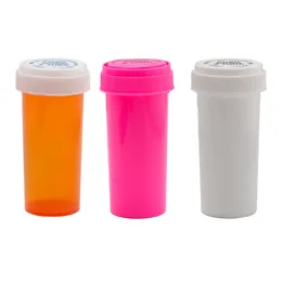 30 DRAM PUSH DOWN TURNIK Fiolka Kontener Akrylowy Plastikowy Storage Stash Jar Pill Bottle Case Tobacco Box Container