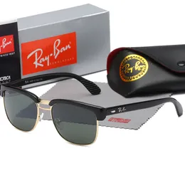 Men Classic Brand Retro raybans women Sunglasses 2023 Luxury Designer Eyewear Band Bans Metal Frame Designers Ray Sun Glasses Woman 756