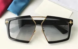 Luksusowa Lady Okulary Mały Styl Pszczoły Spolaryzowany Sunglass Pentagon Rama Avant-Garde UV400 Okulary New Arrival Hipster Okulary przeciwsłoneczne