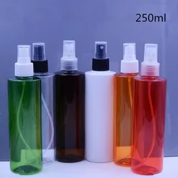 Freeshipping 30pcs 250ml空のプラスチック香水スプレーボトルファインミストペットボトルコンテナのポンプ化粧品容器ボトル
