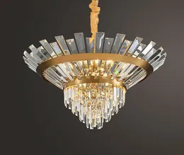 Modern Crystal Chandelier Flower shape Hanging Light Luxury Creative Design Lamp for living room lobby hotel restaurant MYY