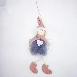 YEDUO Cute Angel Plush Doll Decoration Pendant Creative Christmas Tree Ornament