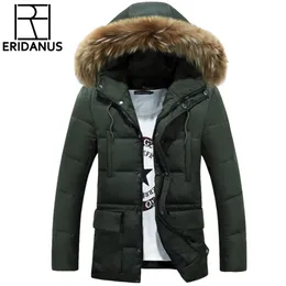 2017 Nuovo Inverno Parka Giacca Cappotto Caldo Moda Casual Parka Uomini Cappotto di Cotone Caldo Moda Cotone imbottito Giacche Plus Size X573