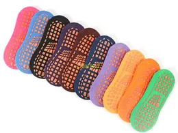 300Pairs silikon glidbotten 1-4 år Barnens Inomhus Early Education Yoga Trampolin Socks Tunna Sektion Hem Golv Strumpor Sport Sock