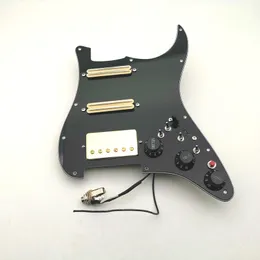 Nuovo cablaggio multifunzione a doppio condensatore SSH Humbucker Pickup per chitarra Pickguard Adatto per chitarra ST