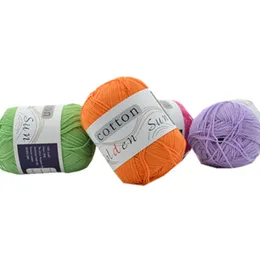 Baby Bomull Garn 26s Fine Soft Crochet DIY för stickning ull tråd tröja hand stickning coat garn