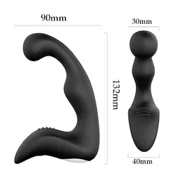 Aa designer sex leksaker unisex heta vuxna sex leksaker för män anal plug vibrator 10 hastigheter prostata massage silikon rumpa anal vibrerande manlig onanator erotiska leksaker