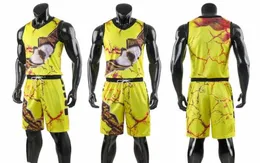 2019 Design Custom Basketball Koszulki Online Osobowość Sklep Popularny Niestandardowy Koszykówka Odzież męska Messes Mundury Zestawy Sport