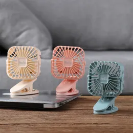 Desktop Office Fan USB Rechargeable Air Cooling Fan Desk Clip Student Dormitory Bedside Fans Adjustable Direction Fan